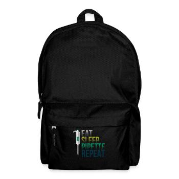 Biology, Biology Biologist, Chemistry, - Backpack - black - Front