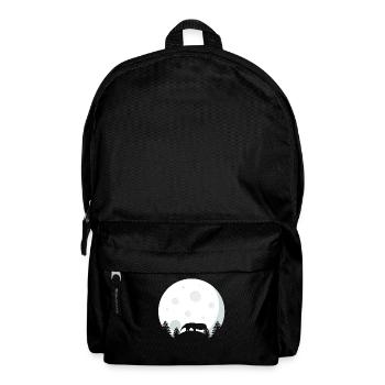 Fourmilière Avant la pleine lune - Sac à dos - noir - Devant