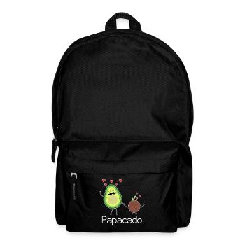 Papacado fête des Pères Avocats couples de père - Sac à dos - noir - Devant