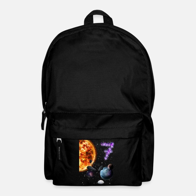 7. Geburtstag - Rucksack - Schwarz