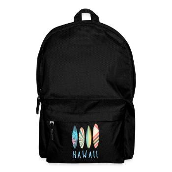 Hawaii Surfing Paradise Surfboards - Backpack - black - Front