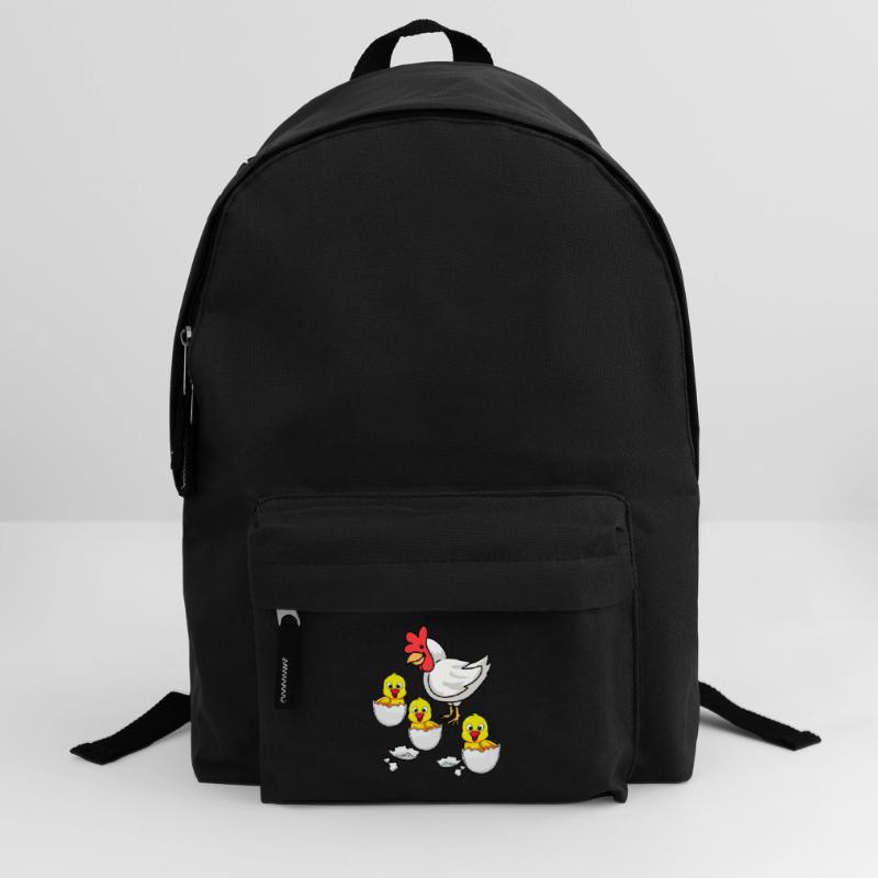 Eggshell Chick Chicken Chickens Easter Chicken Egg Backpack