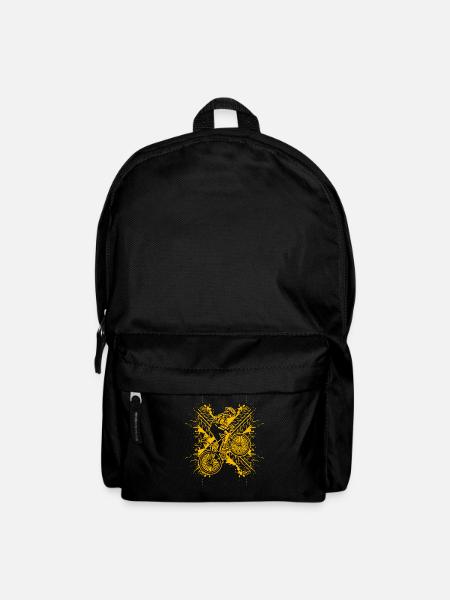 Vélo Mountain Bike motif vélo motif - Sac à dos - noir