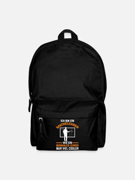 Mathelehrer Mathematik Lehrer Algebra - Rucksack - Schwarz
