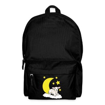 Fantasy Sheep Sheep Night Toddler Baby Lamb - Backpack - black - Front