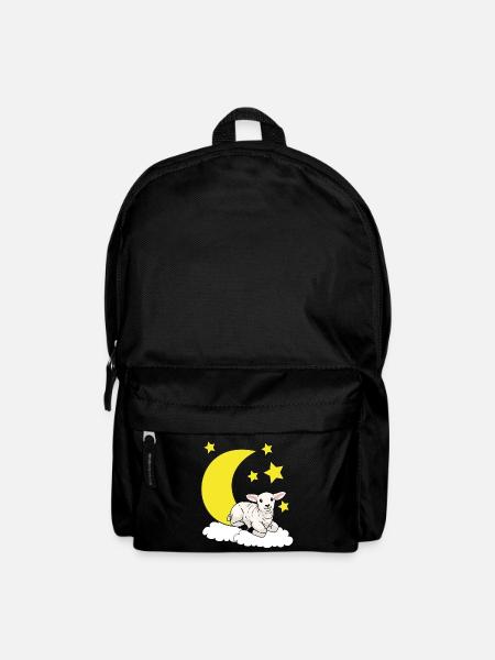 Fantasy mouton mouton nuit bébé agneau - Sac à dos - noir