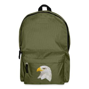 bald eagle - Backpack - olive green - Front