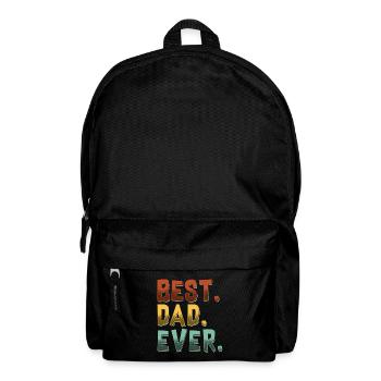 Best Dad Ever Best Dad Ever - Sac à dos - noir - Devant