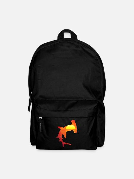 Hammerhai - Rucksack - Schwarz