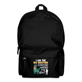 I am the big brother - Backpack - black - Front