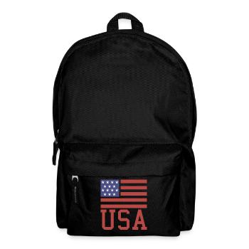 Flag USA - Backpack - black - Front