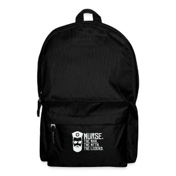 Murse Man Der Mythos Die Legende - Rucksack - Schwarz - Vorne