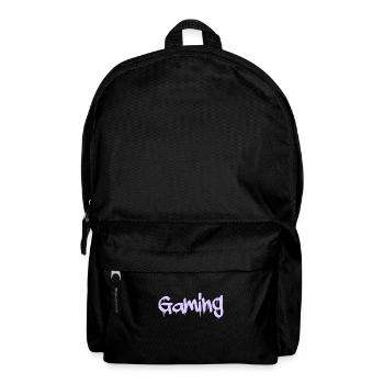 gaming - Rucksack - Schwarz - Vorne