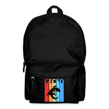 Gecko - Rucksack - Schwarz - Vorne