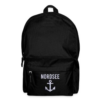Nordsee - Rucksack - Schwarz - Vorne