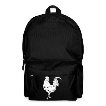Rooster Chicken Rooster - Backpack - black - Front
