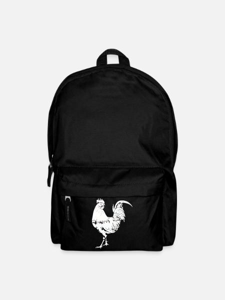 Rooster Chicken Rooster - Backpack - black