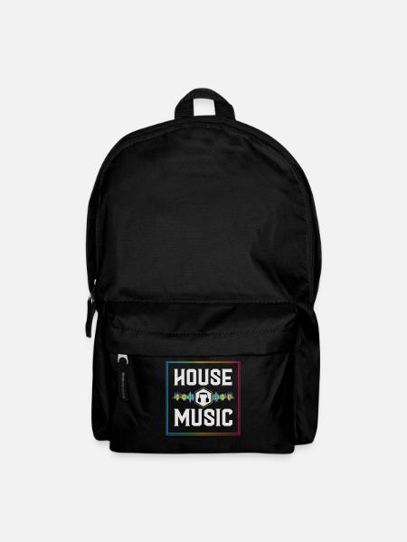 House music, House music Party, Rave, - Backpack - black