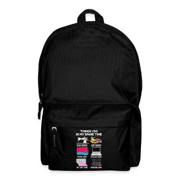 Couture - Sac à dos - noir - Devant