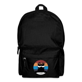 Grumpy Katze - Backpack - black - Front