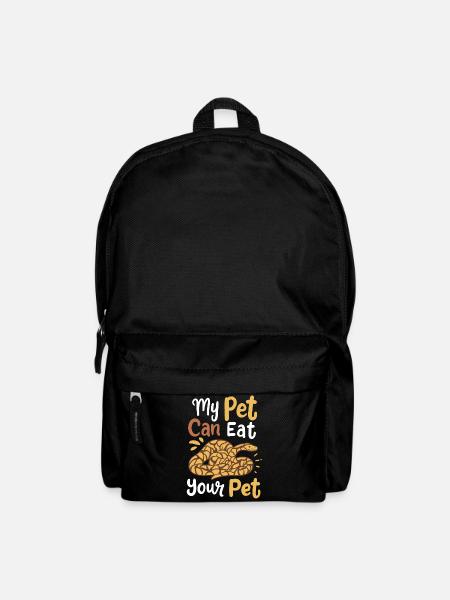 Python Serpents propriétaires - Sac à dos - noir
