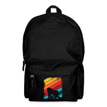 Gorilla - Rucksack - Schwarz - Vorne