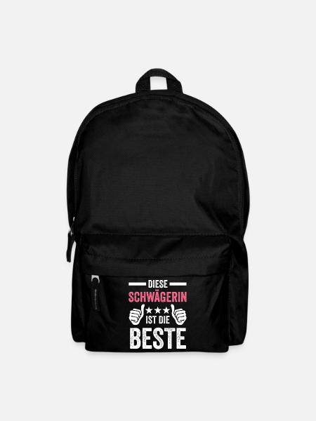 Beste Schwägerin Geschenk - Rucksack - Schwarz