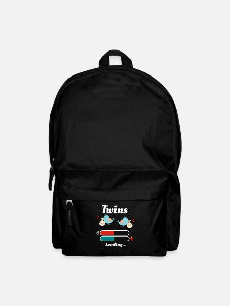 Zwillinge - Rucksack - Schwarz