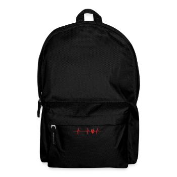 Ladybug heartbeat - Backpack - black - Front