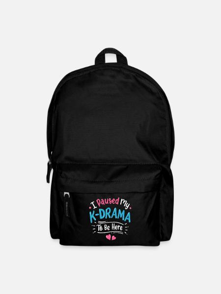 K-Drama Korean Drama K-Drama Fans - Backpack - black