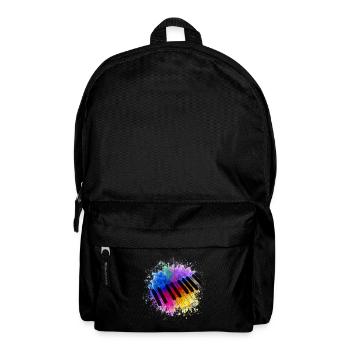Piano Piano Music Gift Piano Digital Piano - Backpack - black - Front