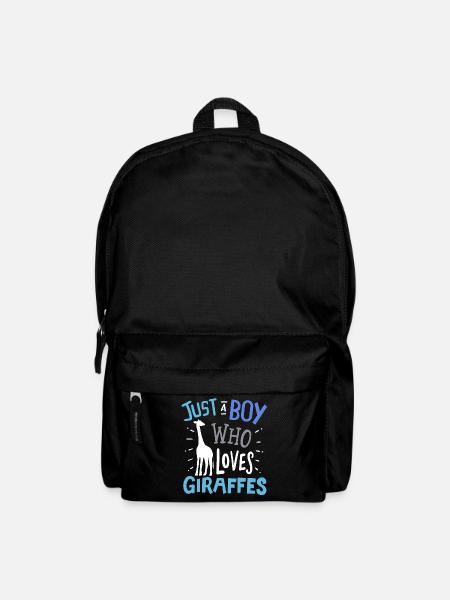 Giraffen Giraffe - Rucksack - Schwarz