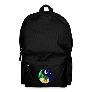 Forest Hiking Tents Yin Yang - Backpack - black - Front