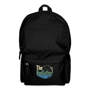 The Rodfather Fishing Rod - Rucksack - Schwarz - Vorne