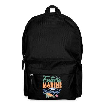 Futur biologiste marin Biologie marine Amour de la mer - Sac à dos - noir - Devant