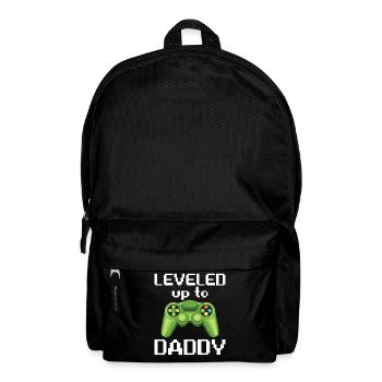 Leveled Up To Daddy Game Controller - Sac à dos - noir - Devant