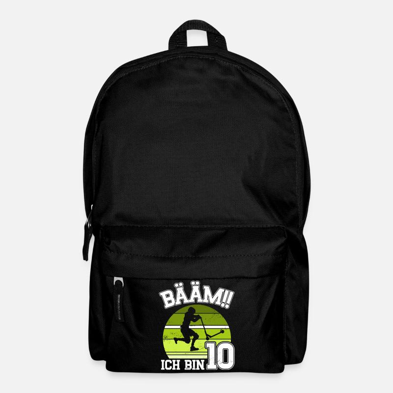 10. Geburtstag Stunt Scooter 10 Jahre - Rucksack - Schwarz