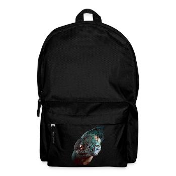 Serpent serpents motif tête d’animal animal - Sac à dos - noir - Devant