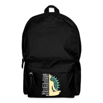 Yoga Buddhist Meditation Zen Buddhism - Backpack - black - Front