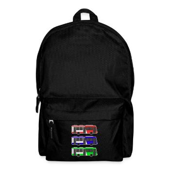 Bus - Rucksack - Schwarz - Vorne