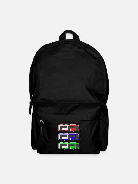 Bus - Rucksack - Schwarz