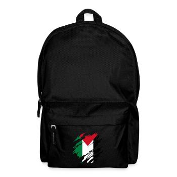 Gaza Strip Palestine Palestinian Flag - Backpack - black - Front