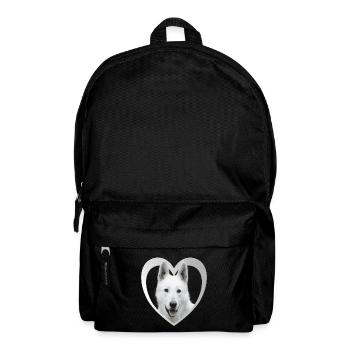 White Shepherd - White Shepherd Heart - Backpack - black - Front