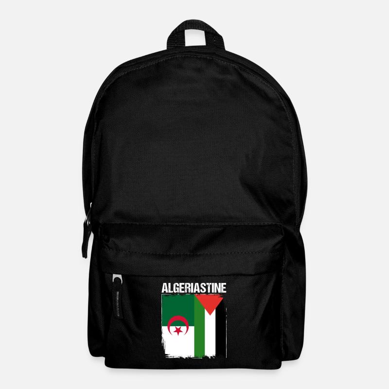 Algeriastine Palestine Free Palestine Algeria - Backpack - black
