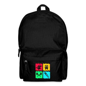 Blacksmith Anvil - Backpack - black - Front