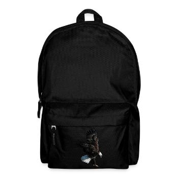 Eagle motif eagle imprint bald eagle eagle - Backpack - black - Front