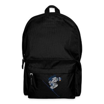 Freestyle Skifahrer - Rucksack - Schwarz - Vorne