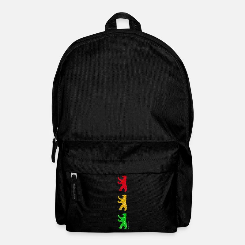 Berlin - Berliner Bär - I Love Berlin - Bär Ampel - Rucksack - Schwarz