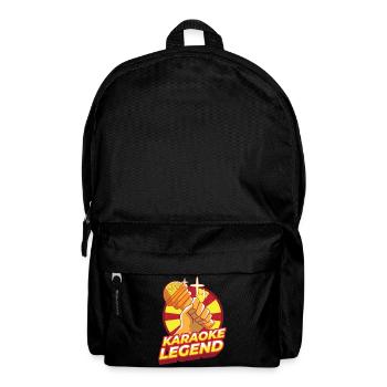 Karaoke singing - Backpack - black - Front