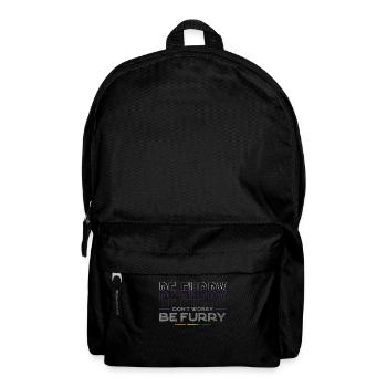 Furry, Furry Fursona, Kongresse, - Rucksack - Schwarz - Vorne